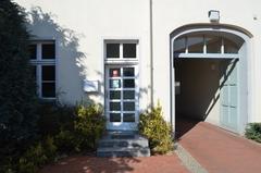 Eingang zum Servicepunkt Nachbarschaftshilfe