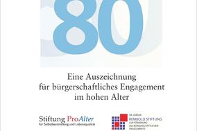 Logo Engagementpreis 80 plus