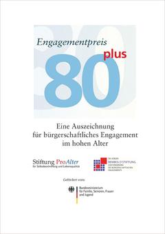 Logo Engagementpreis 80 plus